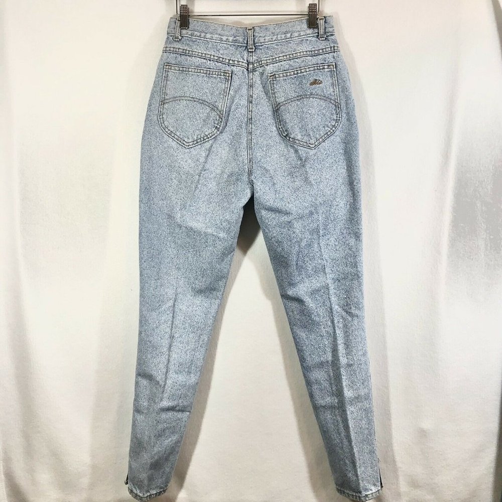 Womens Vintage CHIC High Waist Rise Buttonfly Mom Jeans Size 11